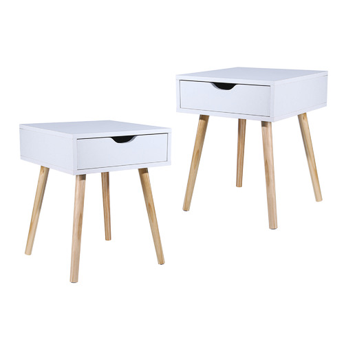 bedside table set of 2